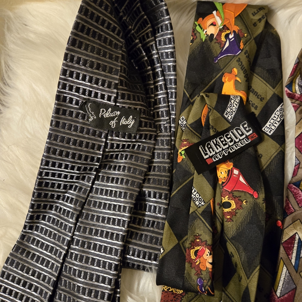 Assorted Multi-colored Ties Collection - Picture 9 of 11